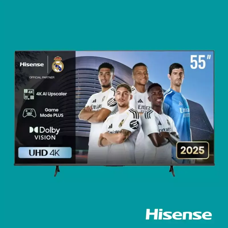 Hisense TV 55 Inch A6Q UHD 4K Smart HISTV55A6Q